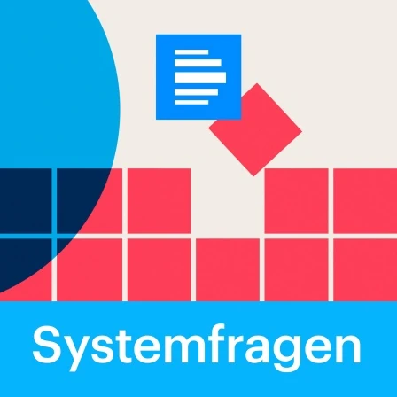 Logo der Deutschlandfunk-Reihe „Systemfragen“